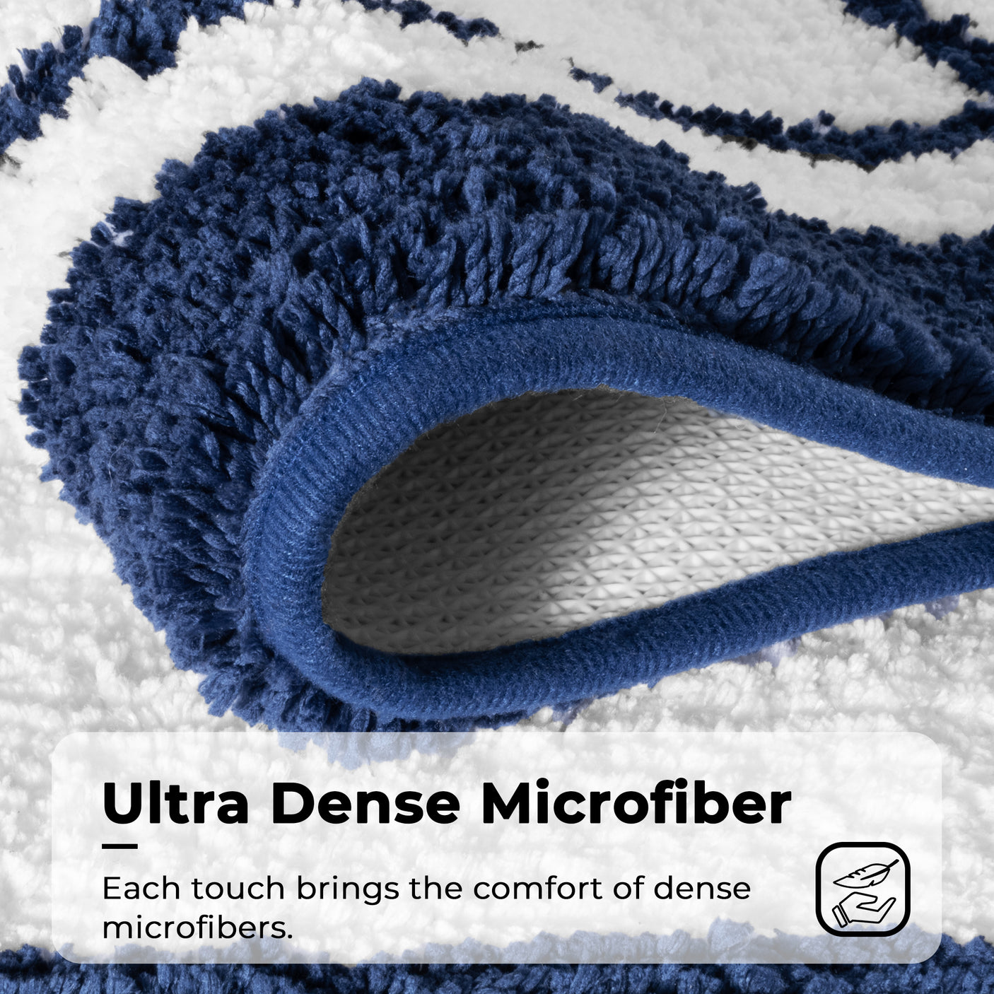 Blue Series - Microfiber Bath Mats