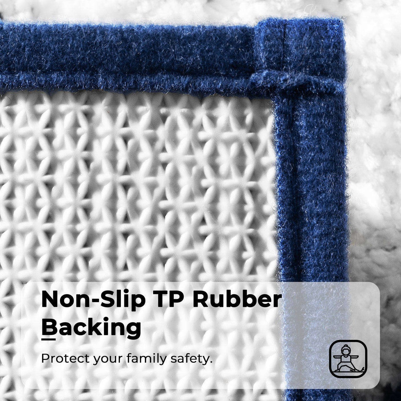 Blue Series - Microfiber Bath Mats