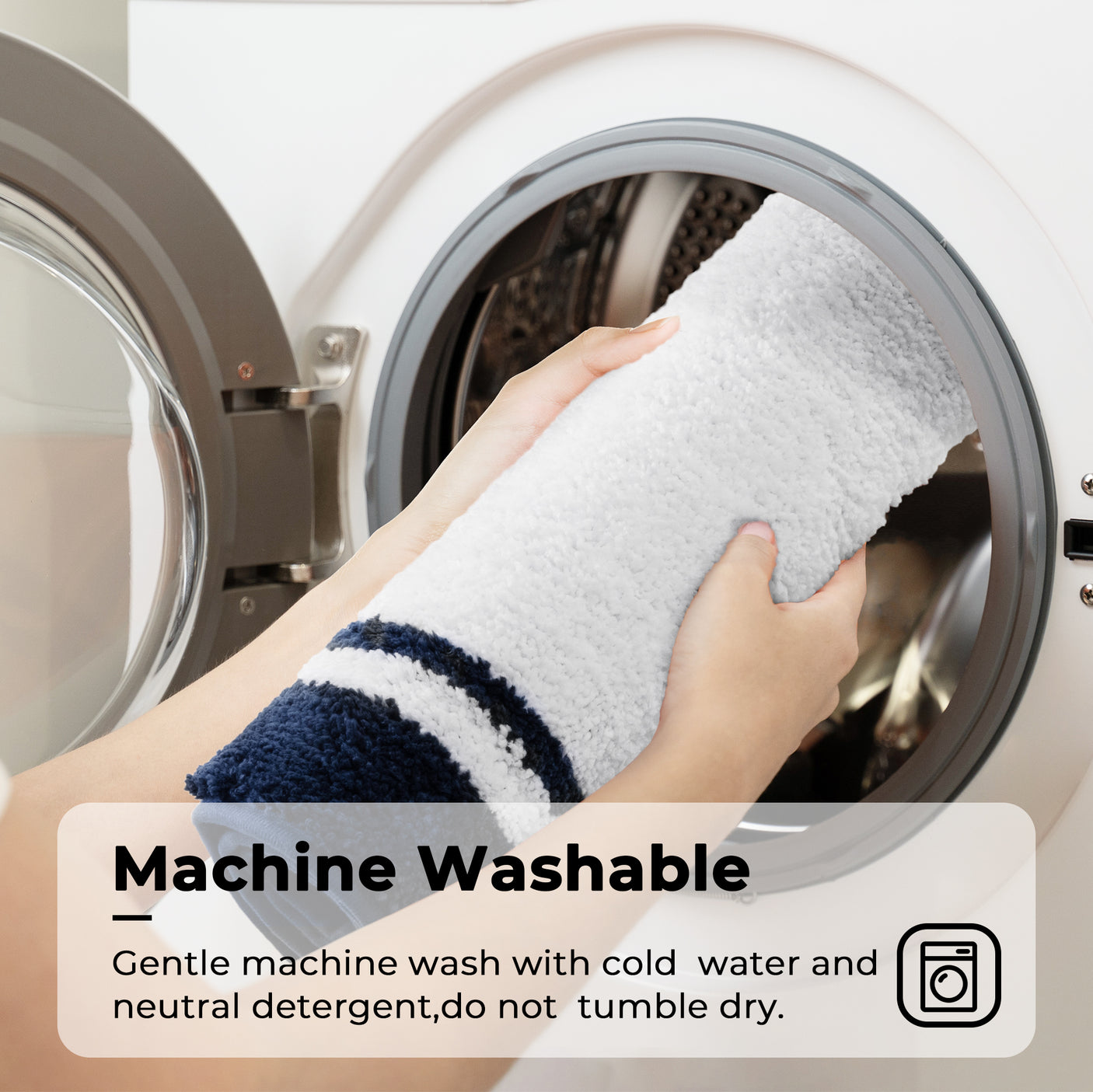 Blue Series - Microfiber Bath Mats