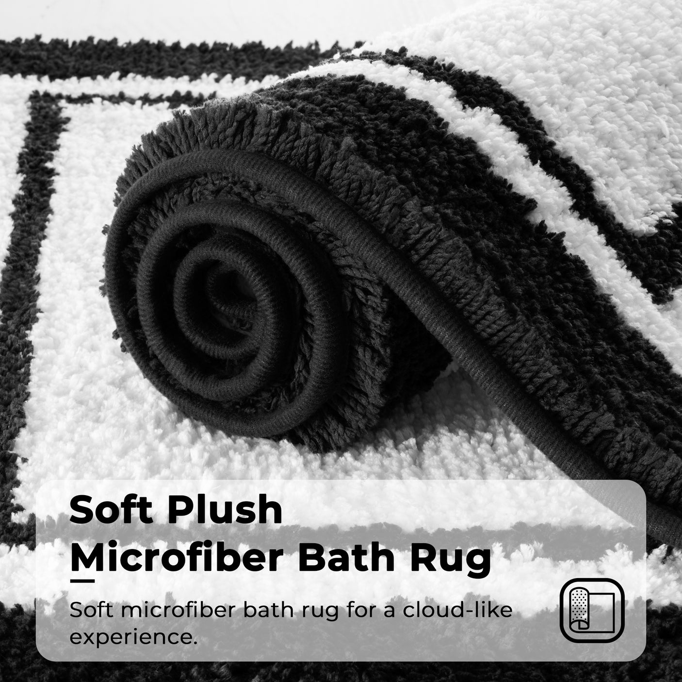 Black Series - Microfiber Bath Mats