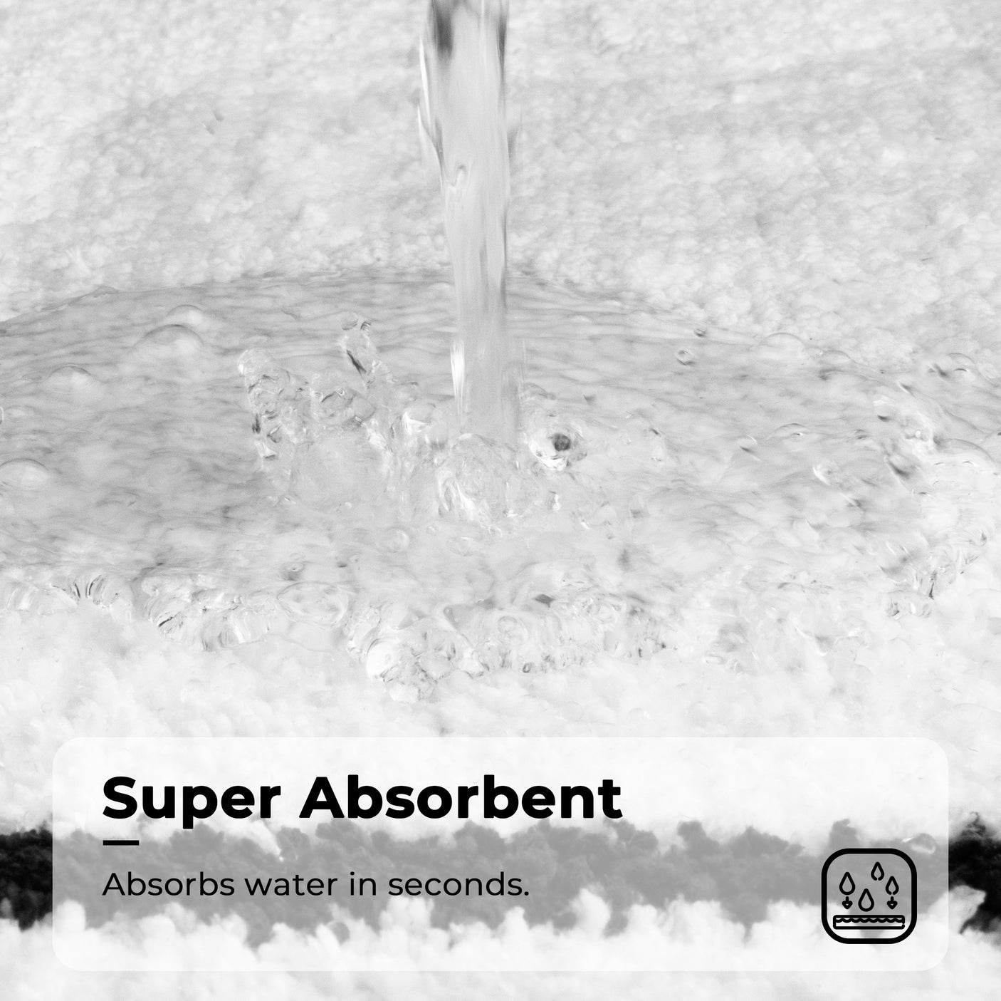 Black Series - Microfiber Bath Mats