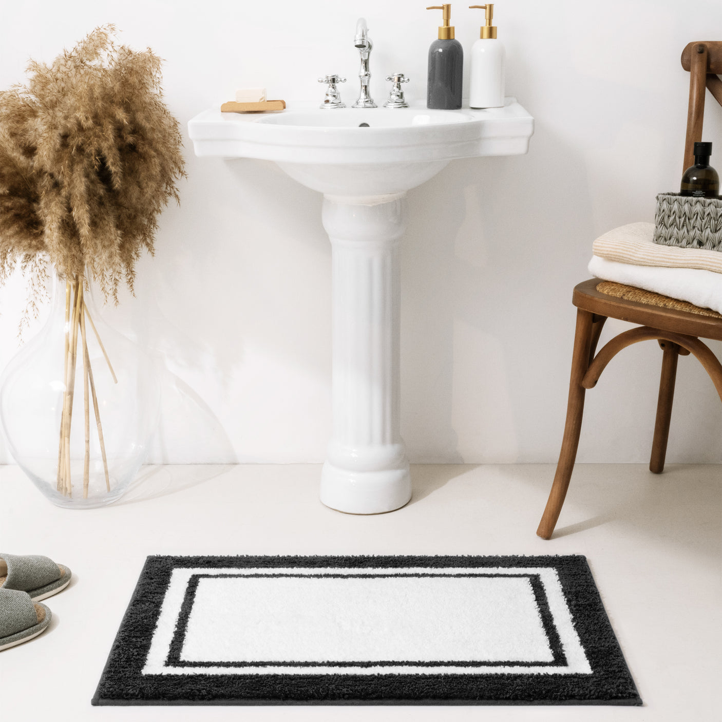 Black Series - Microfiber Bath Mats