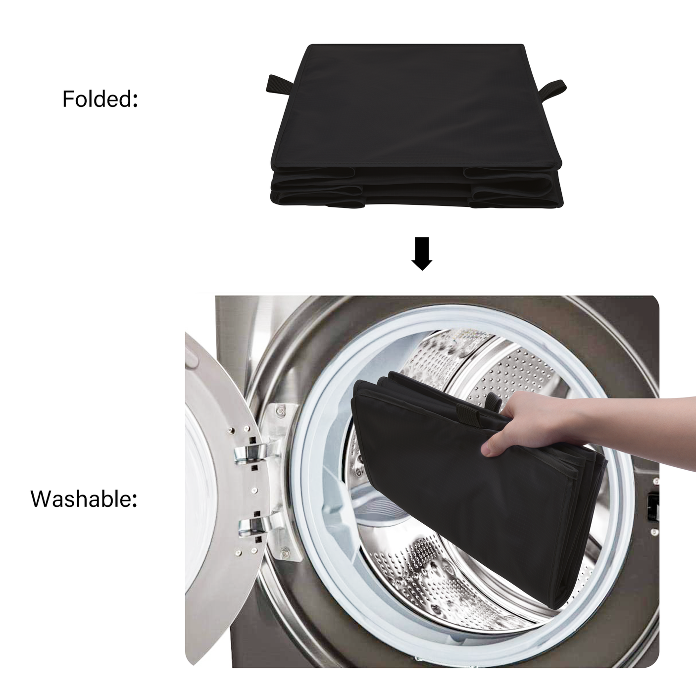 ๐3-Shelf Hanging Closet Organizer