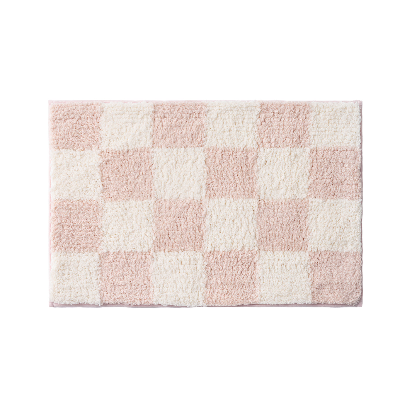 Checkered Bathroom Rugs