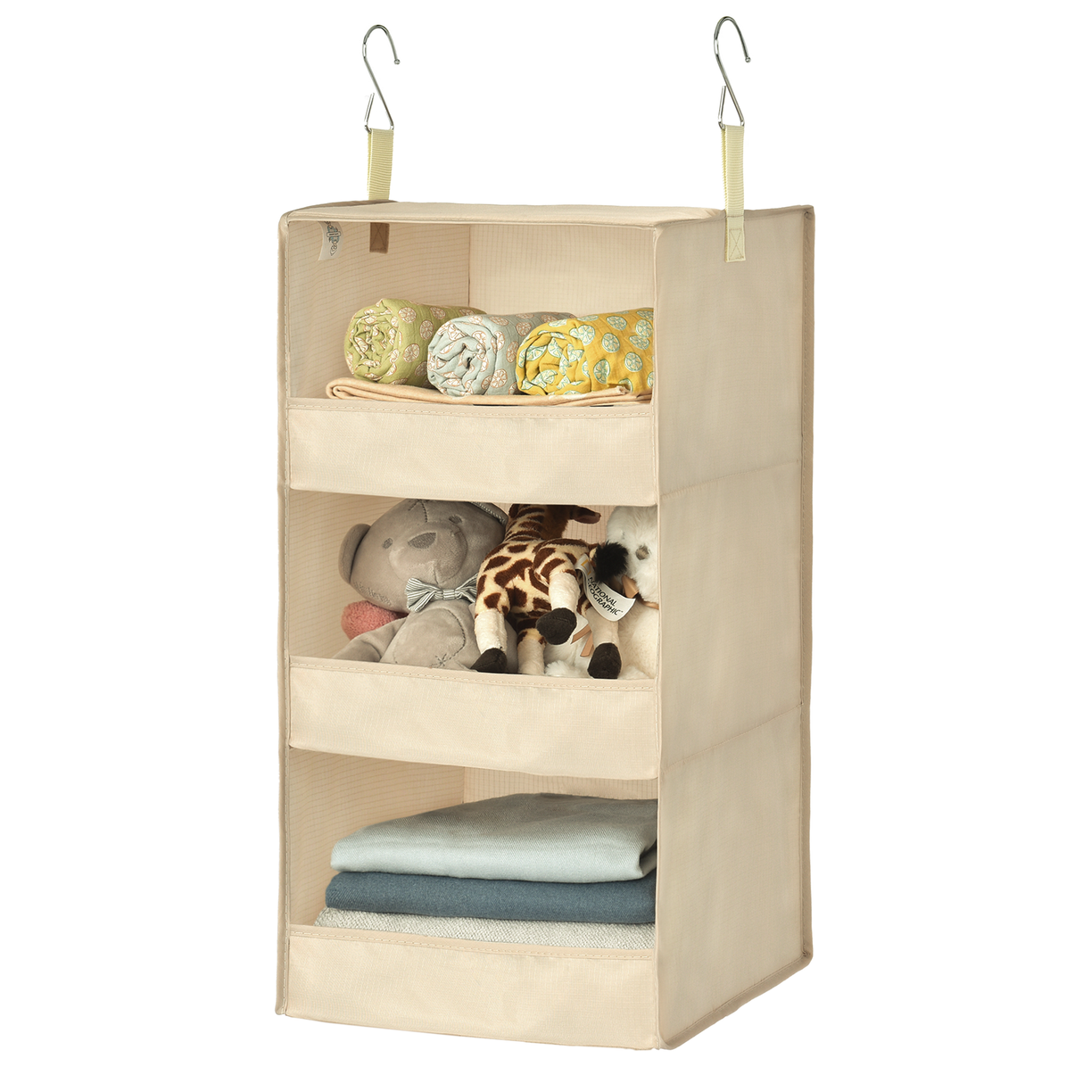 🍀3-Shelf Hanging Closet Organizer