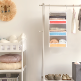 3-Shelf Collapsible Hanging Closet Organizer