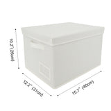 🍀Large Storage Bins with Lids, Pack of 3