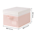 3 Pack Lagre Fabric Storage Bins with Lids
