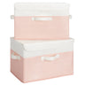 🍀Shelf Storage Bins with Lids, Pack of 2