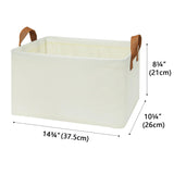 Storage Baskets with Metal Frame, 2 Pack