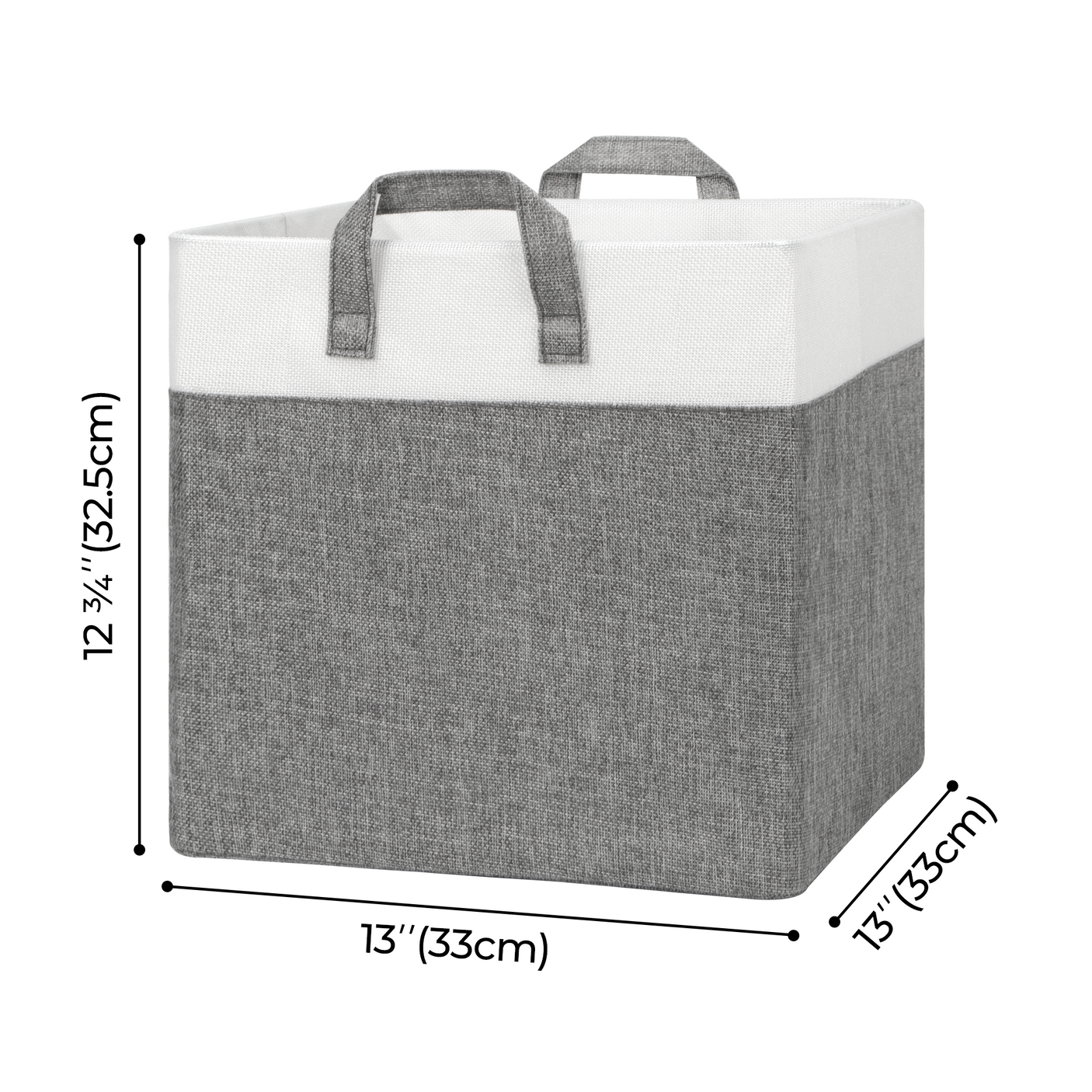 Cube Storage Bins with Metal Frame