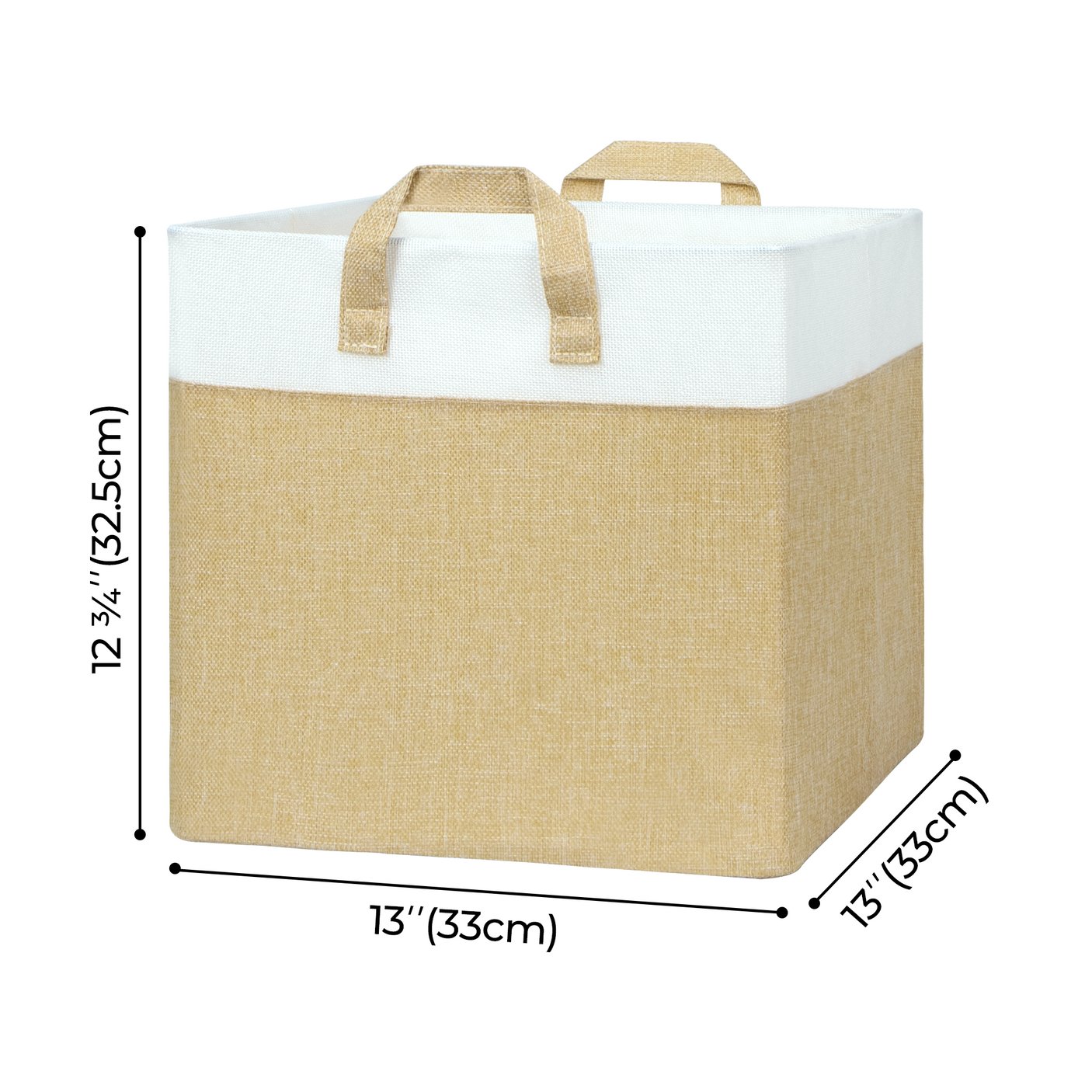 Cube Storage Bins with Metal Frame