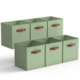 Cube Storage Bins, 13 x 13 inches, 6 Pack