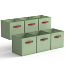 Cube Storage Bins, 13 x 13 inches, 6 Pack