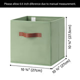 Cube Storage Bins, 13 x 13 inches, 6 Pack