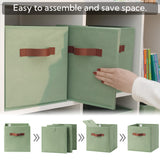 Cube Storage Bins, 13 x 13 inches, 6 Pack