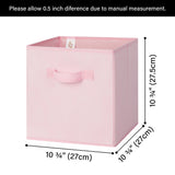 Cube Storage Bins, 13 x 13 inches, 6 Pack