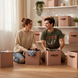 Cube Storage Bins, 13 x 13 inches, 6 Pack