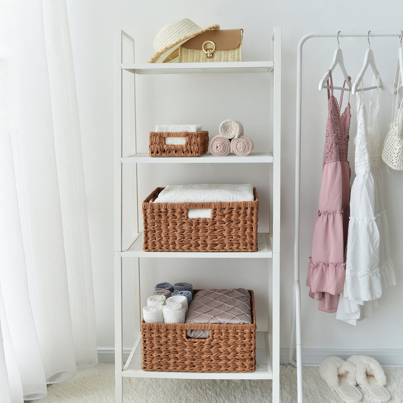 Large Handwoven Wicker Basket