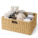 Large Handmade Wicker Basket, 4-Color