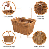 Grils' Bike Basket with Extra Handles