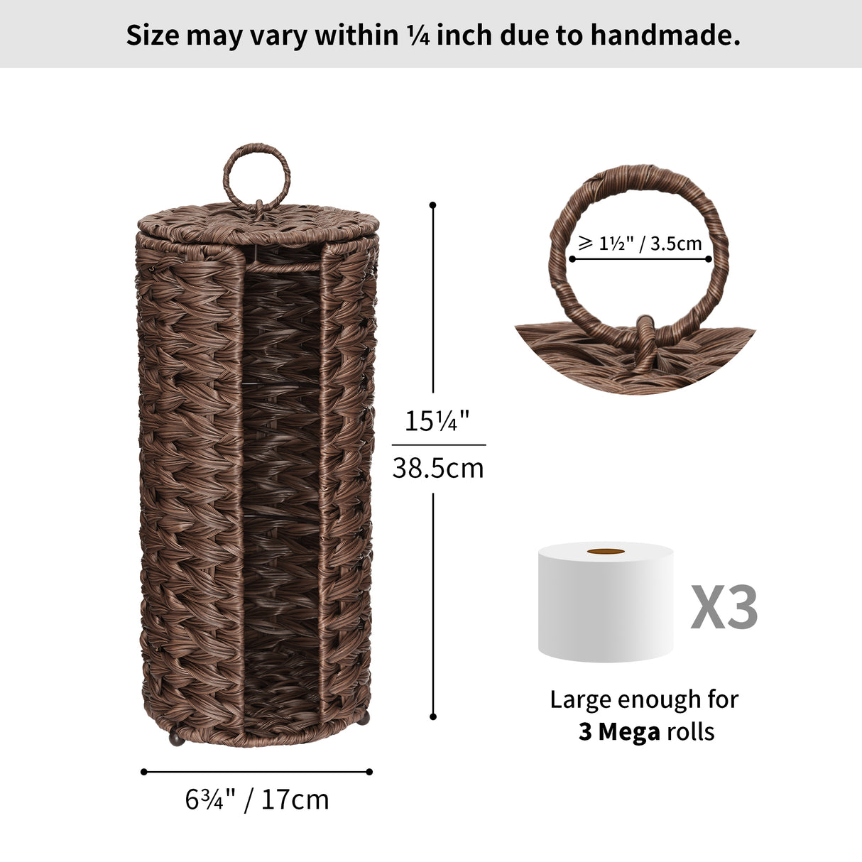 🍀Free Standing Toilet Paper Holder