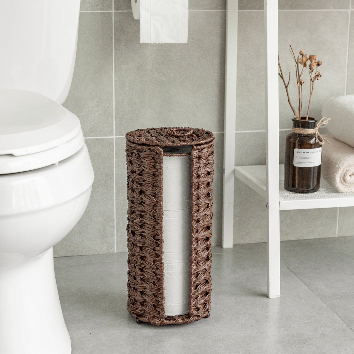 🍀Free Standing Toilet Paper Holder