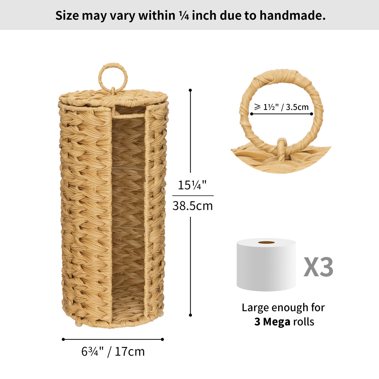 🍀Free Standing Toilet Paper Holder