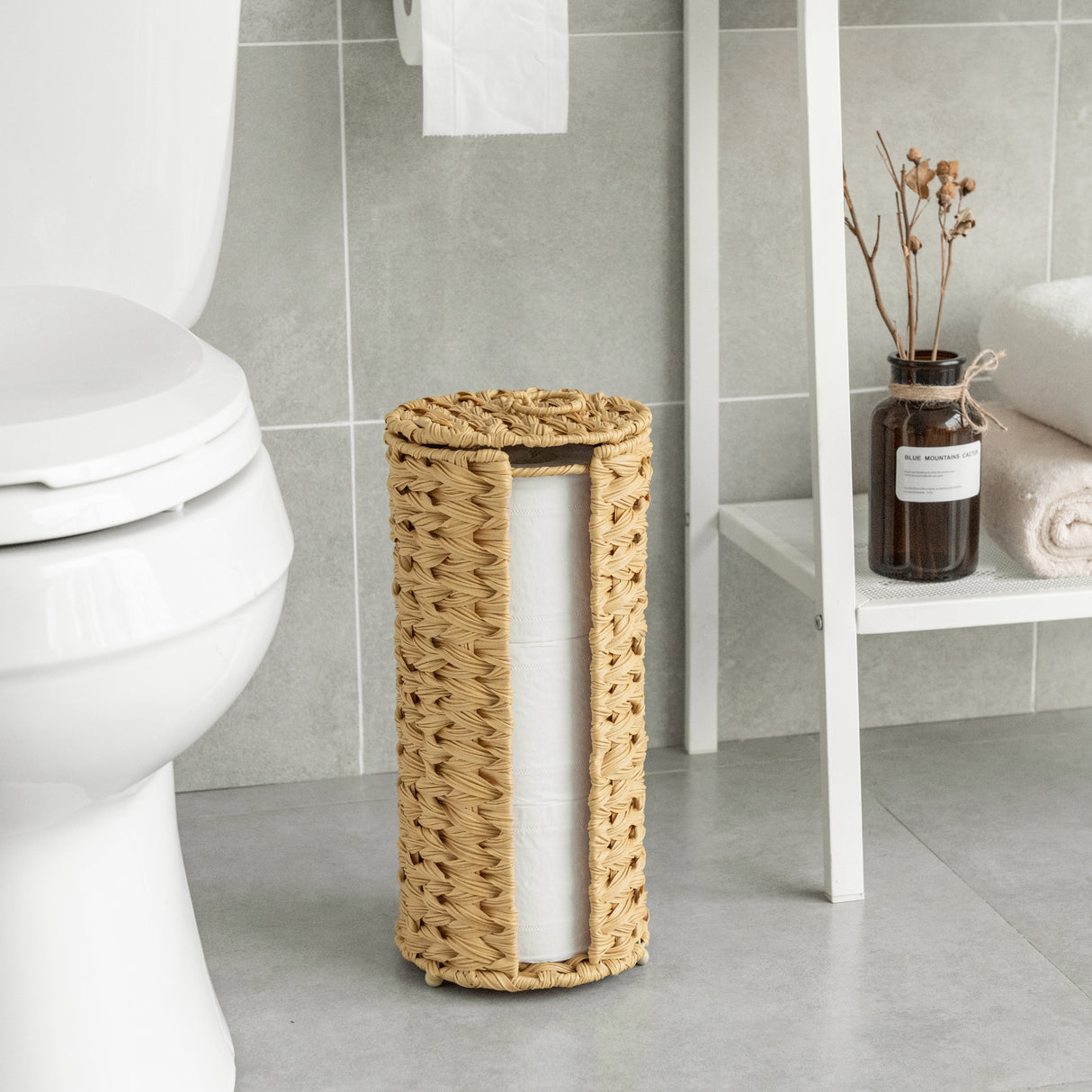 🍀Free Standing Toilet Paper Holder