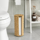 Extra Toilet Paper Holder Stand with Lid