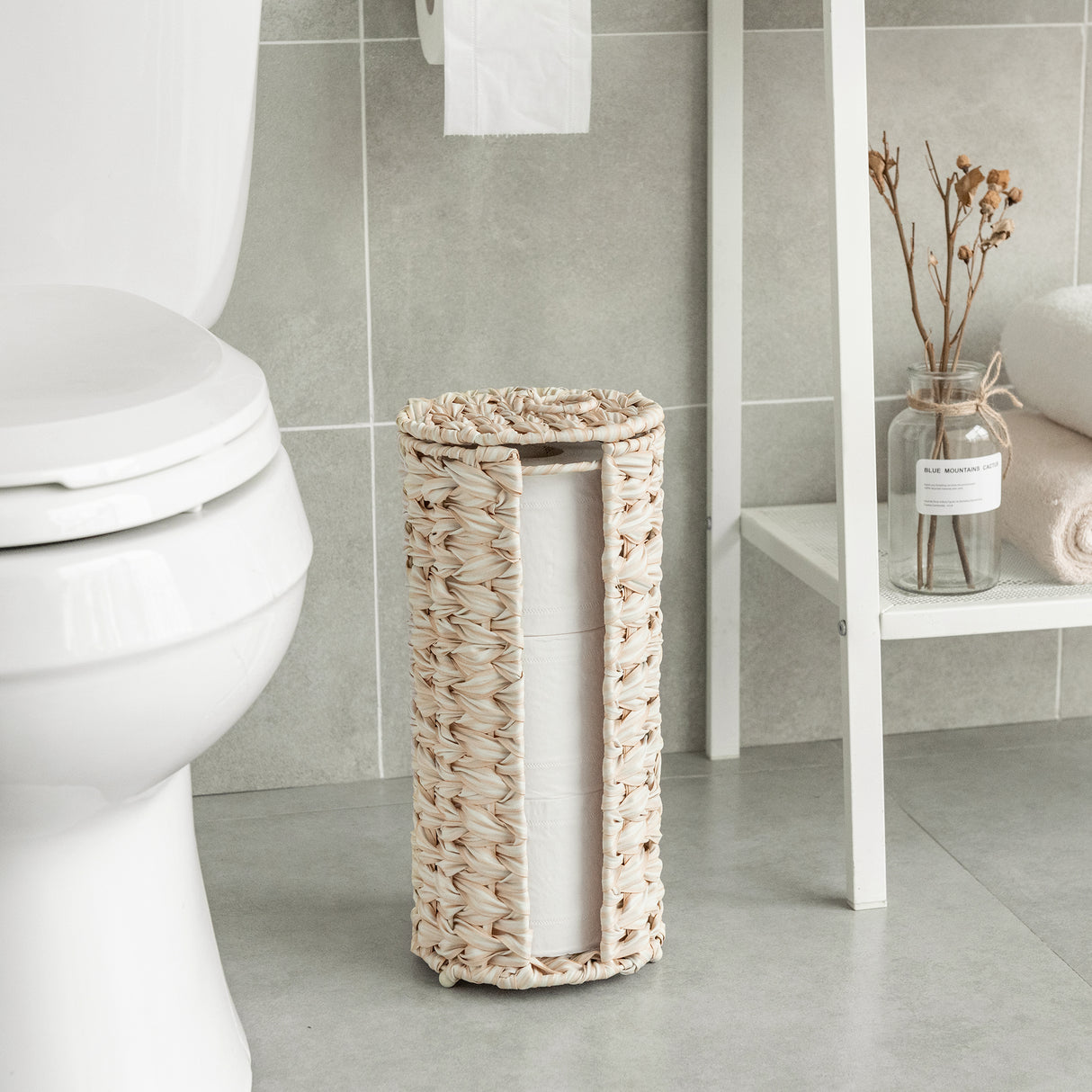 🍀Free Standing Toilet Paper Holder