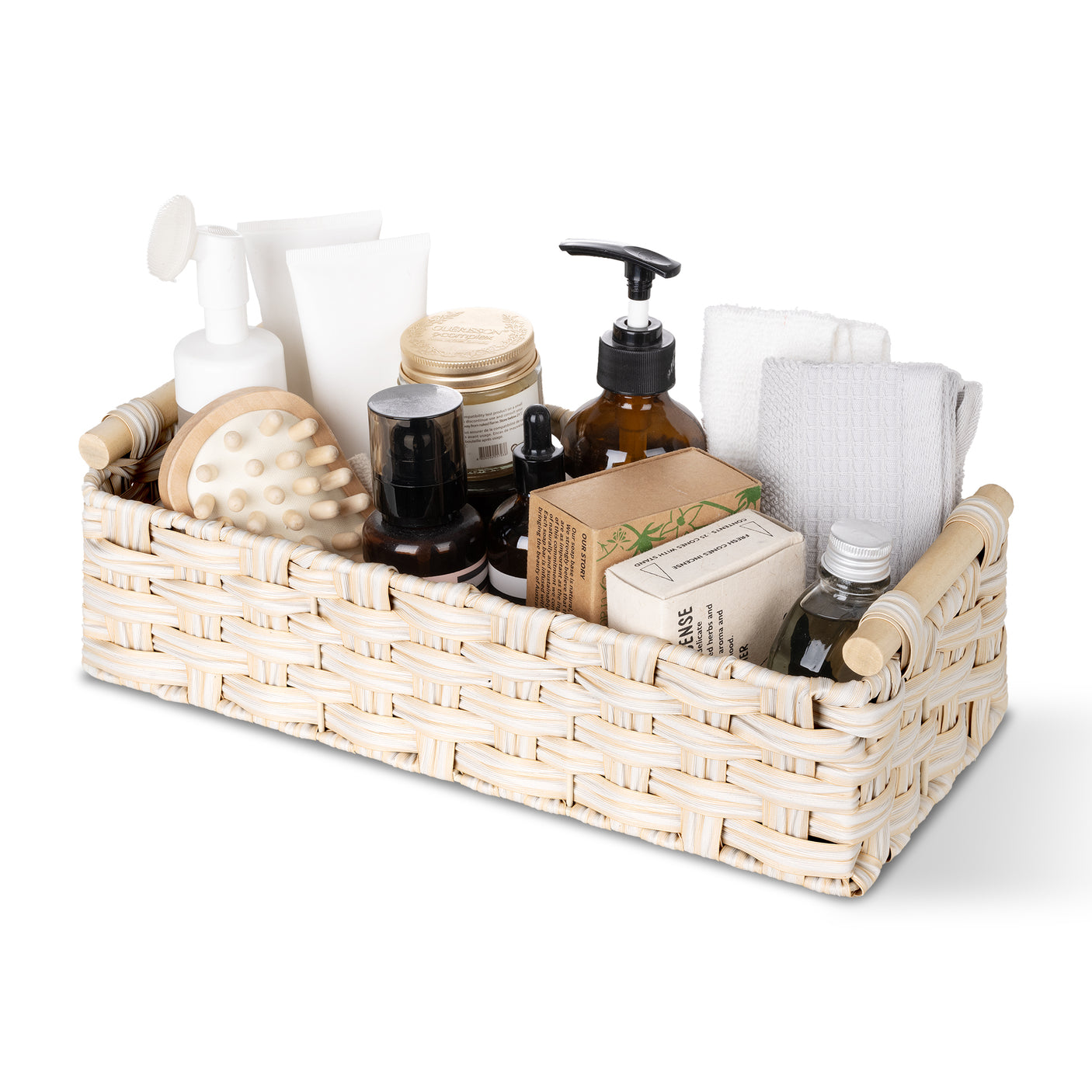 Waterproof Wicker Baskets with Handle