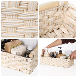 Waterproof Wicker Baskets with Handle