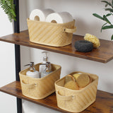 Wicker Storage Basket, 3 Pack