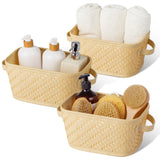 Wicker Storage Basket, 3 Pack