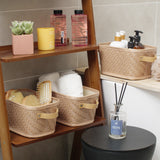 Wicker Storage Basket, 3 Pack