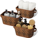 Wicker Storage Basket, 3 Pack