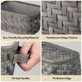 Wicker Storage Basket, 3 Pack