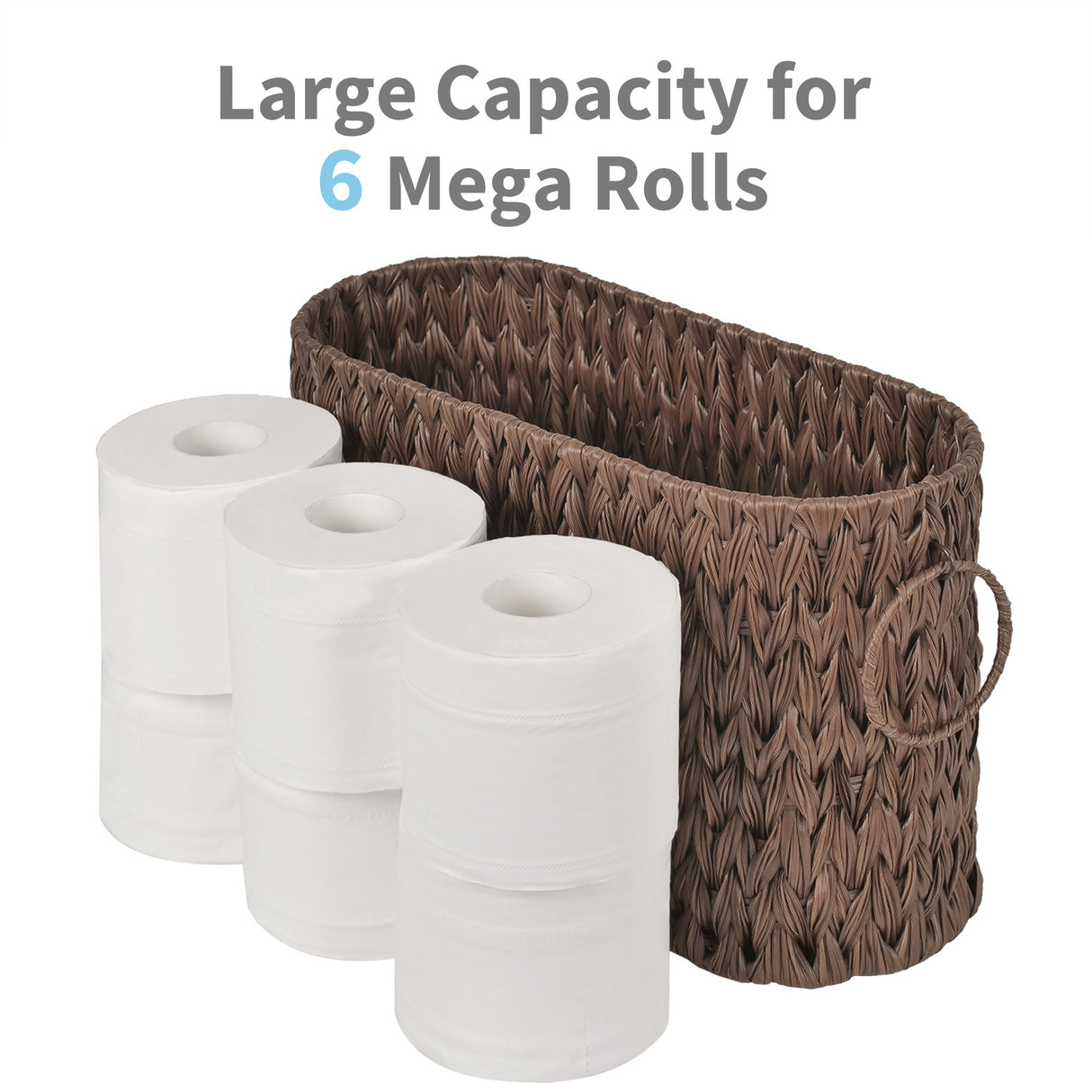 🍀Toilet Rolls Storage Baskets