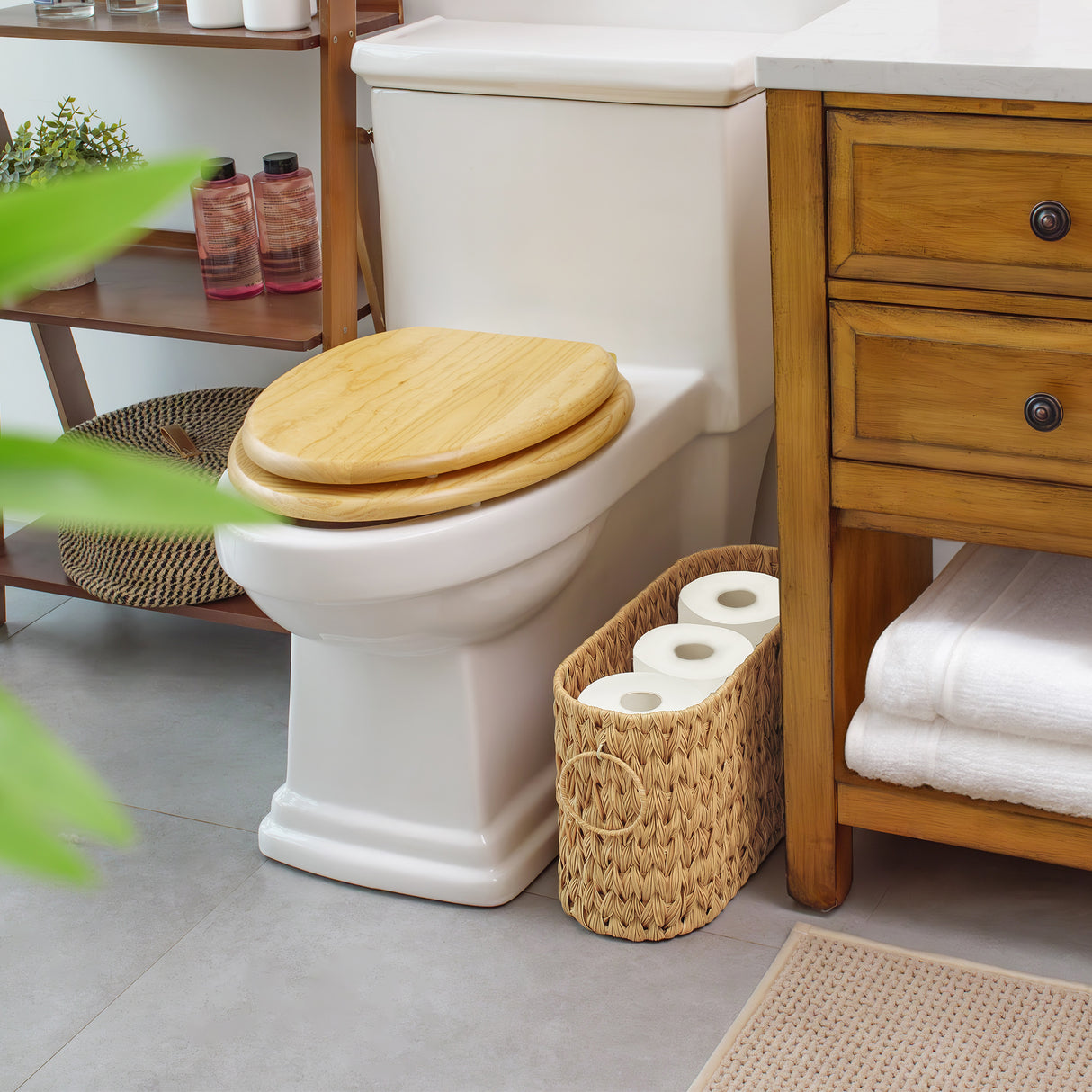 🍀Toilet Rolls Storage Baskets