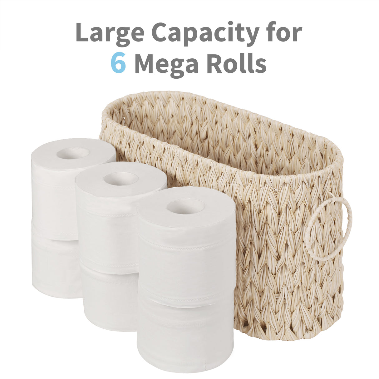 🍀Toilet Rolls Storage Baskets