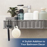 Hanging Woven Bathroom Shelves, 2 in 1 Pack