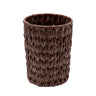 2 Gallon Brown Small Wicker Trash Can