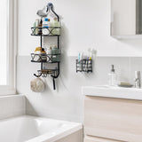 Shower Caddy with Toothbrush Holder