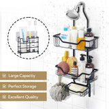 Shower Caddy with Toothbrush Holder