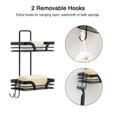 Bar Soap Holder with Hooks