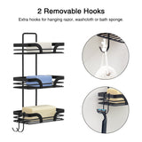 Bar Soap Holder with Hooks