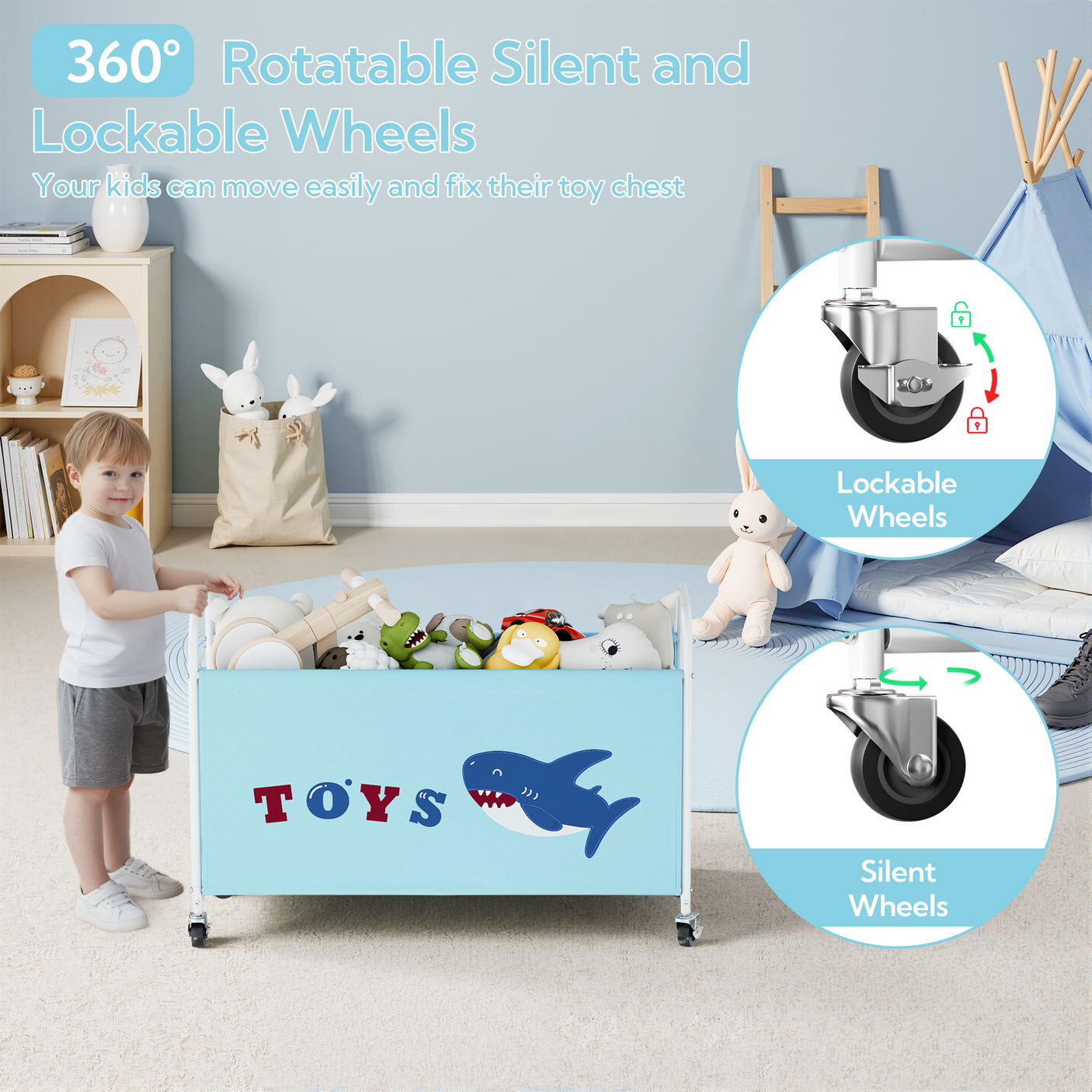 Toy Box for Boys Girls