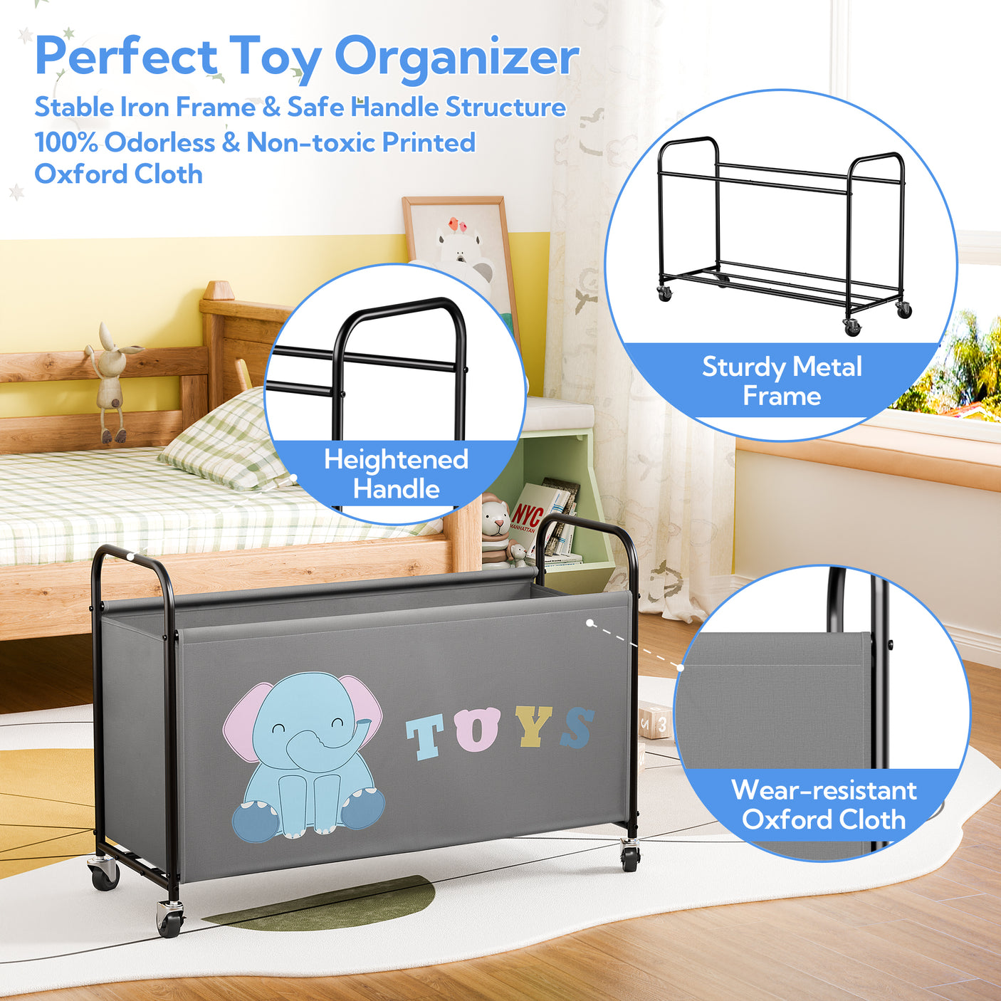Toy Box for Boys Girls