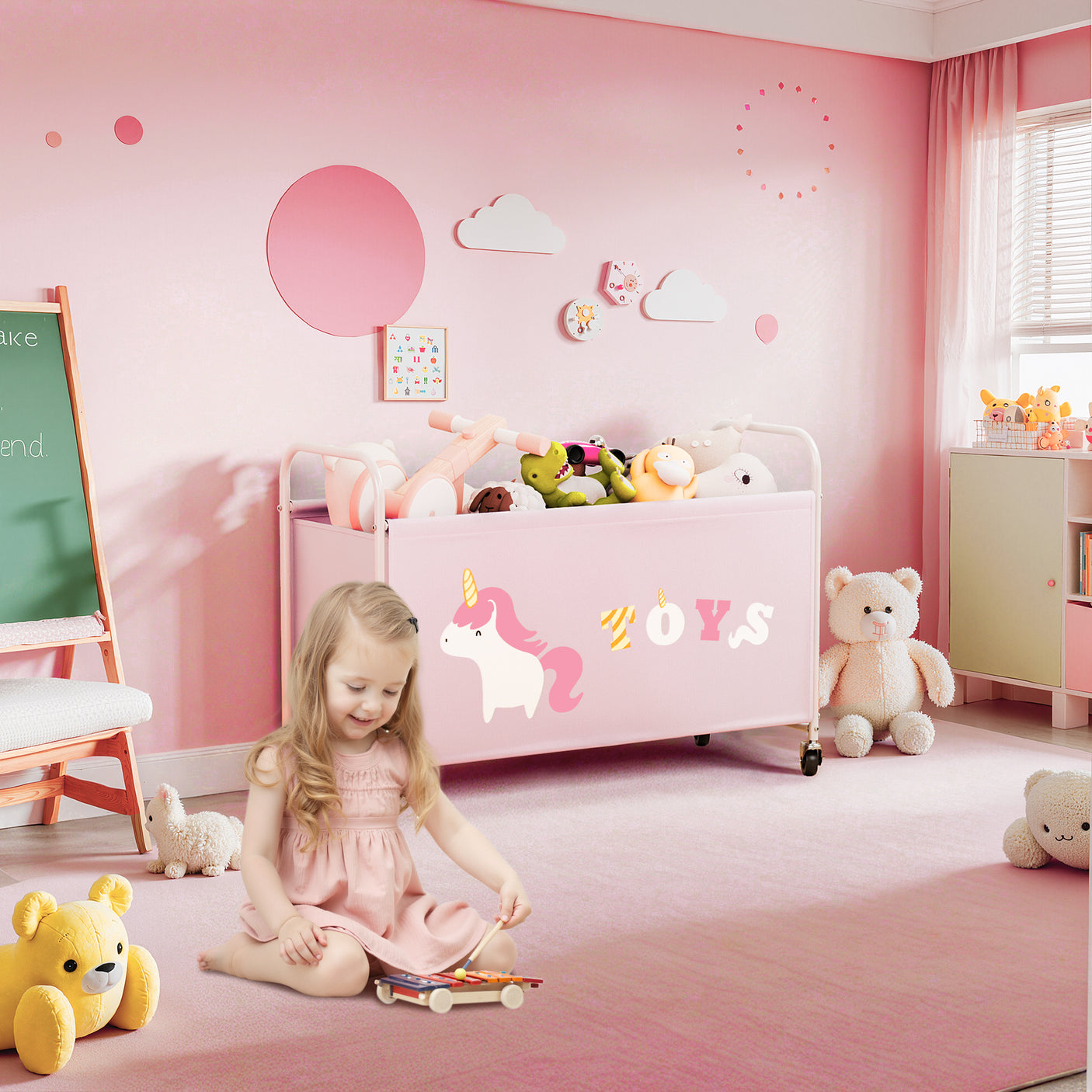 Toy Box for Boys Girls